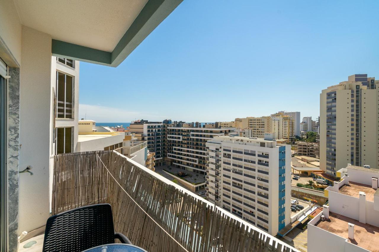 Apartamento Com Vista Espetacular, Ao Lado Da Praia Portimao Bagian luar foto
