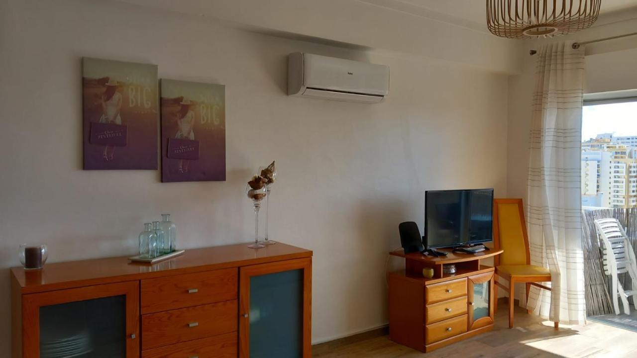 Apartamento Com Vista Espetacular, Ao Lado Da Praia Portimao Bagian luar foto