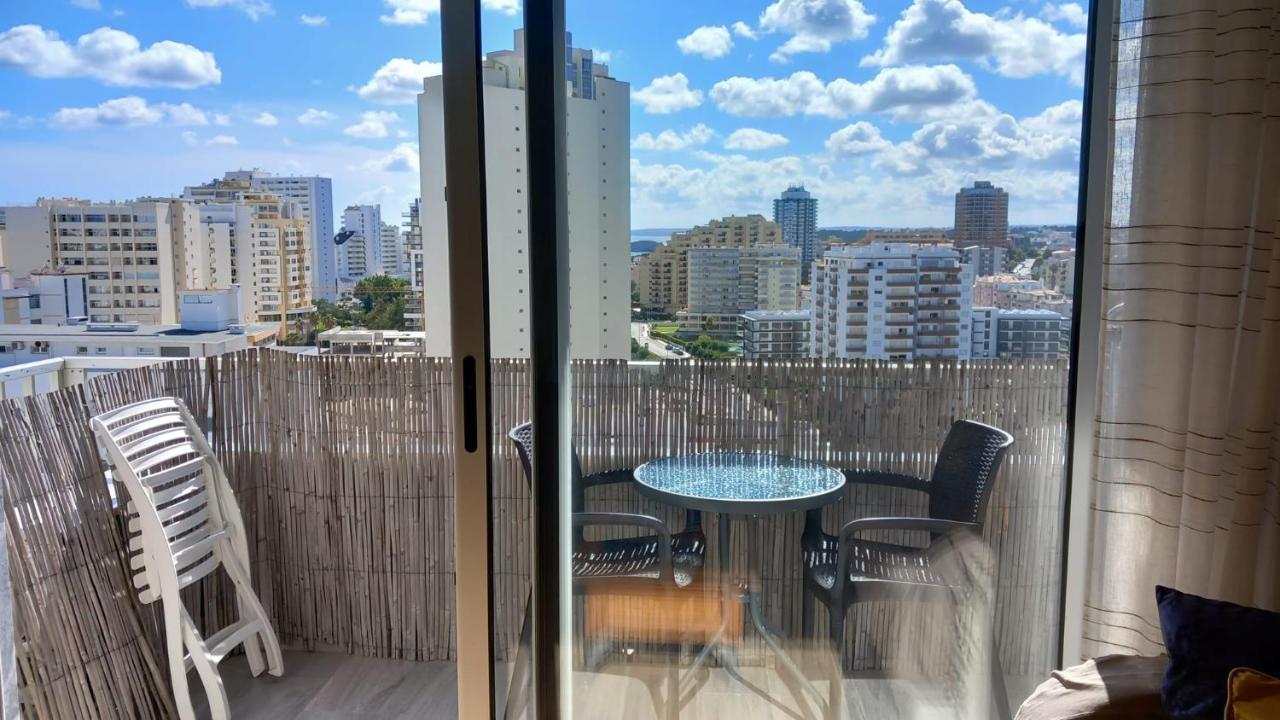 Apartamento Com Vista Espetacular, Ao Lado Da Praia Portimao Bagian luar foto